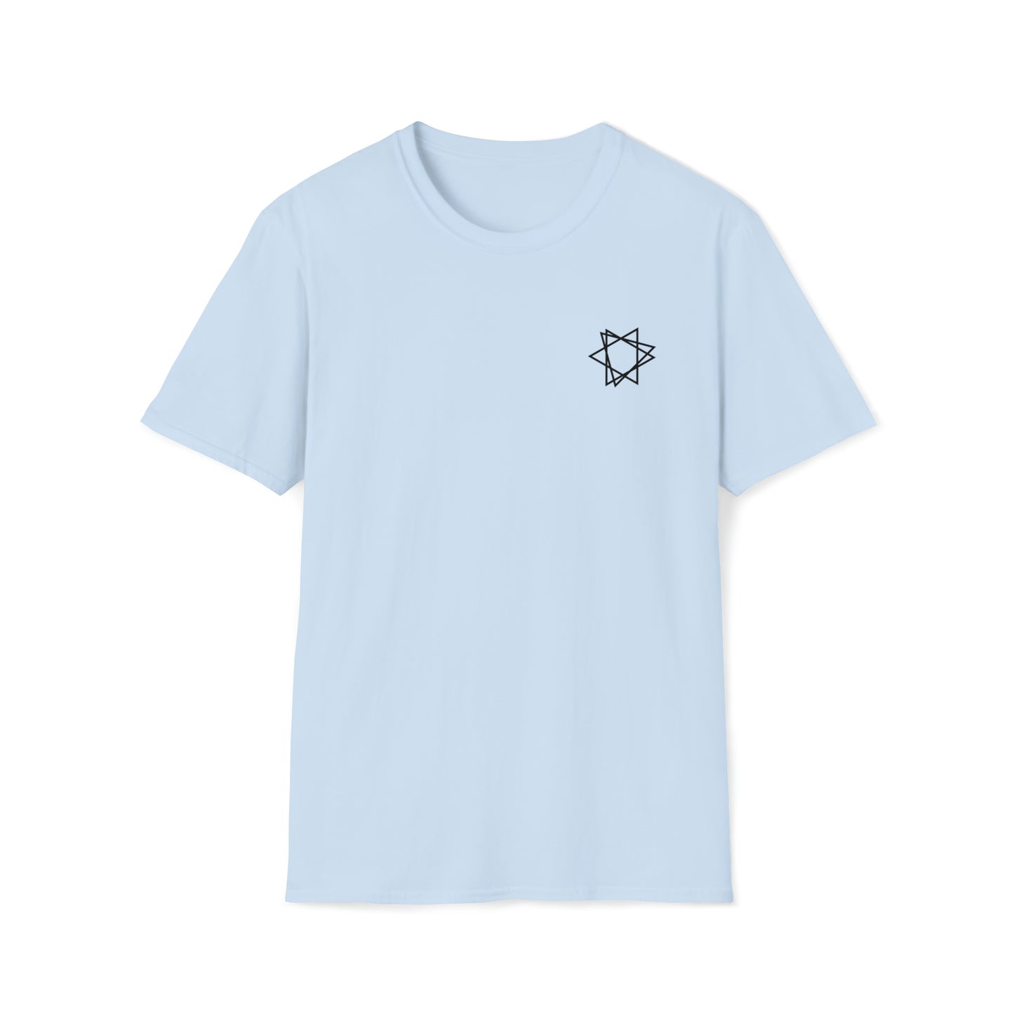 Geometric Triangles Softstyle T-Shirt
