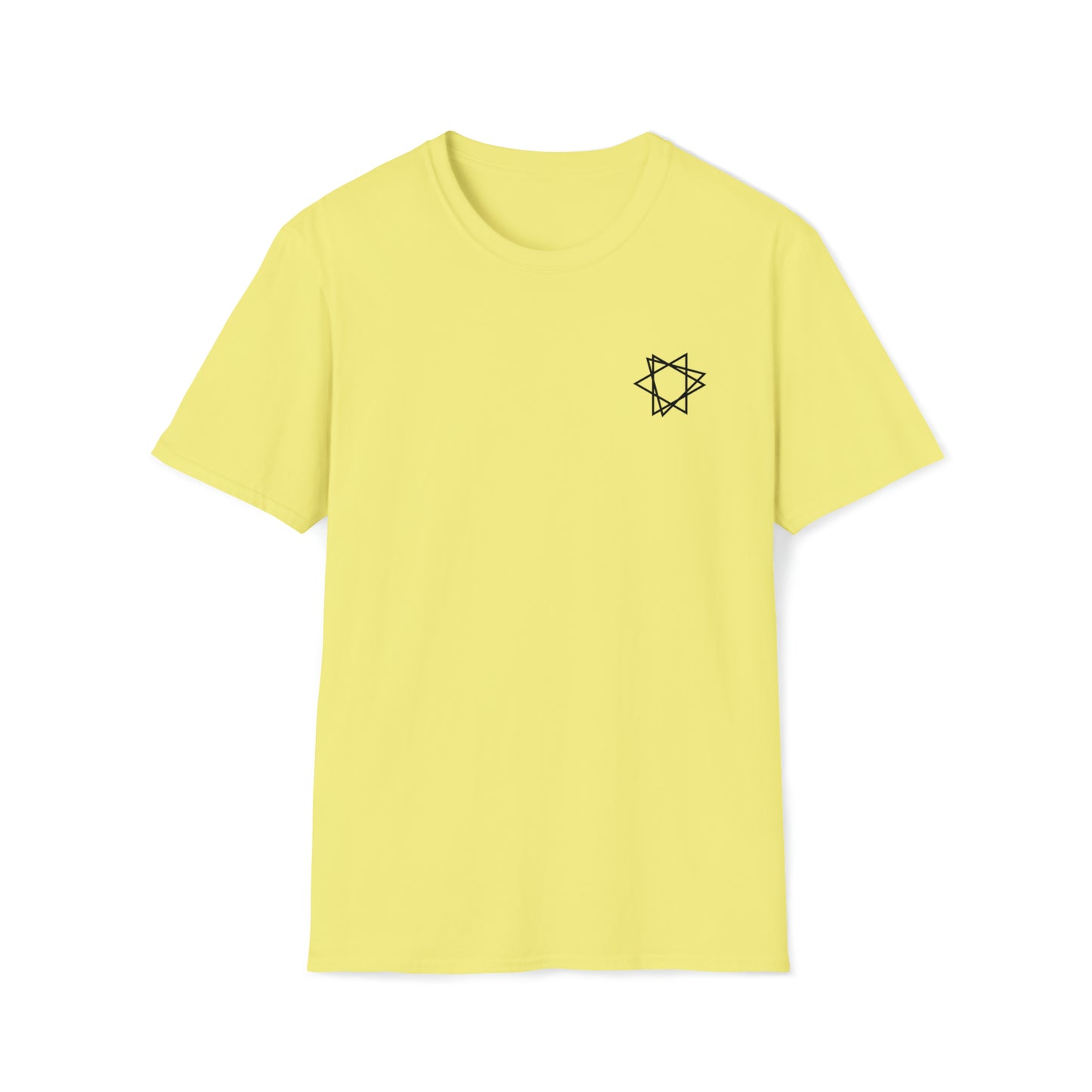 Geometric Triangles Softstyle T-Shirt