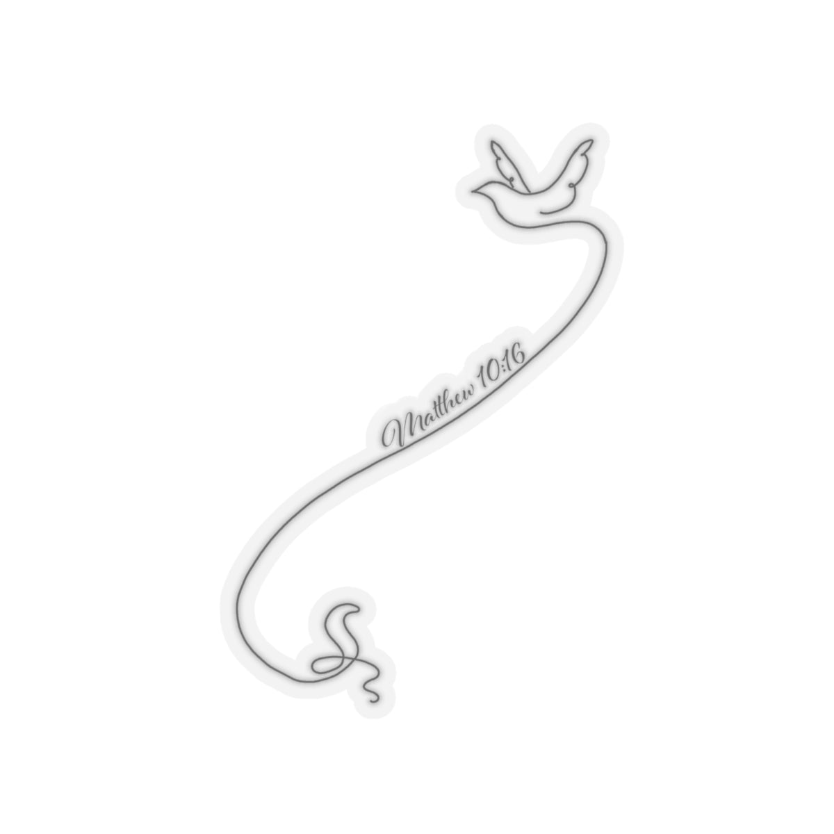 Wise as a Serpent, Gentle as a Dove Sticker