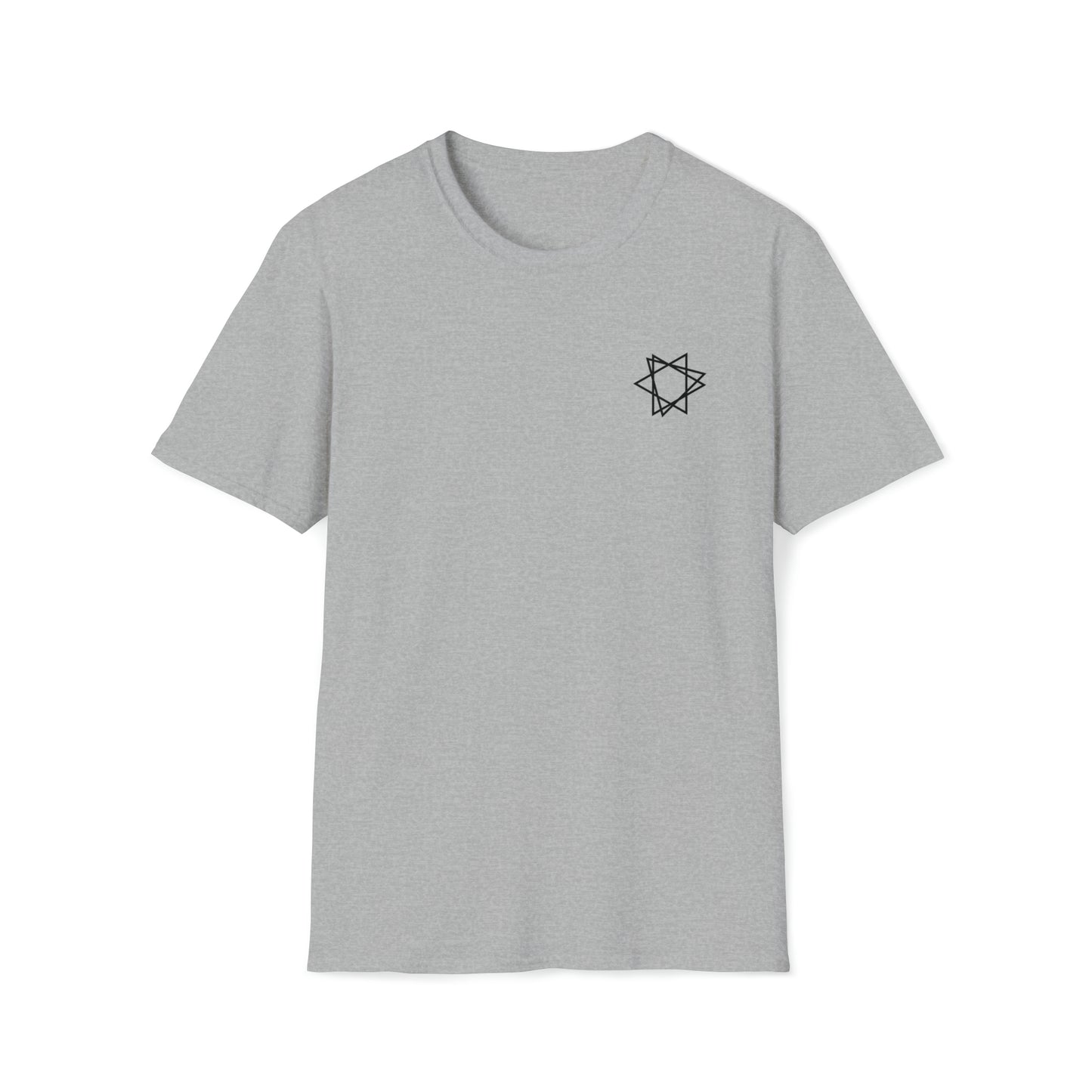 Geometric Triangles Softstyle T-Shirt